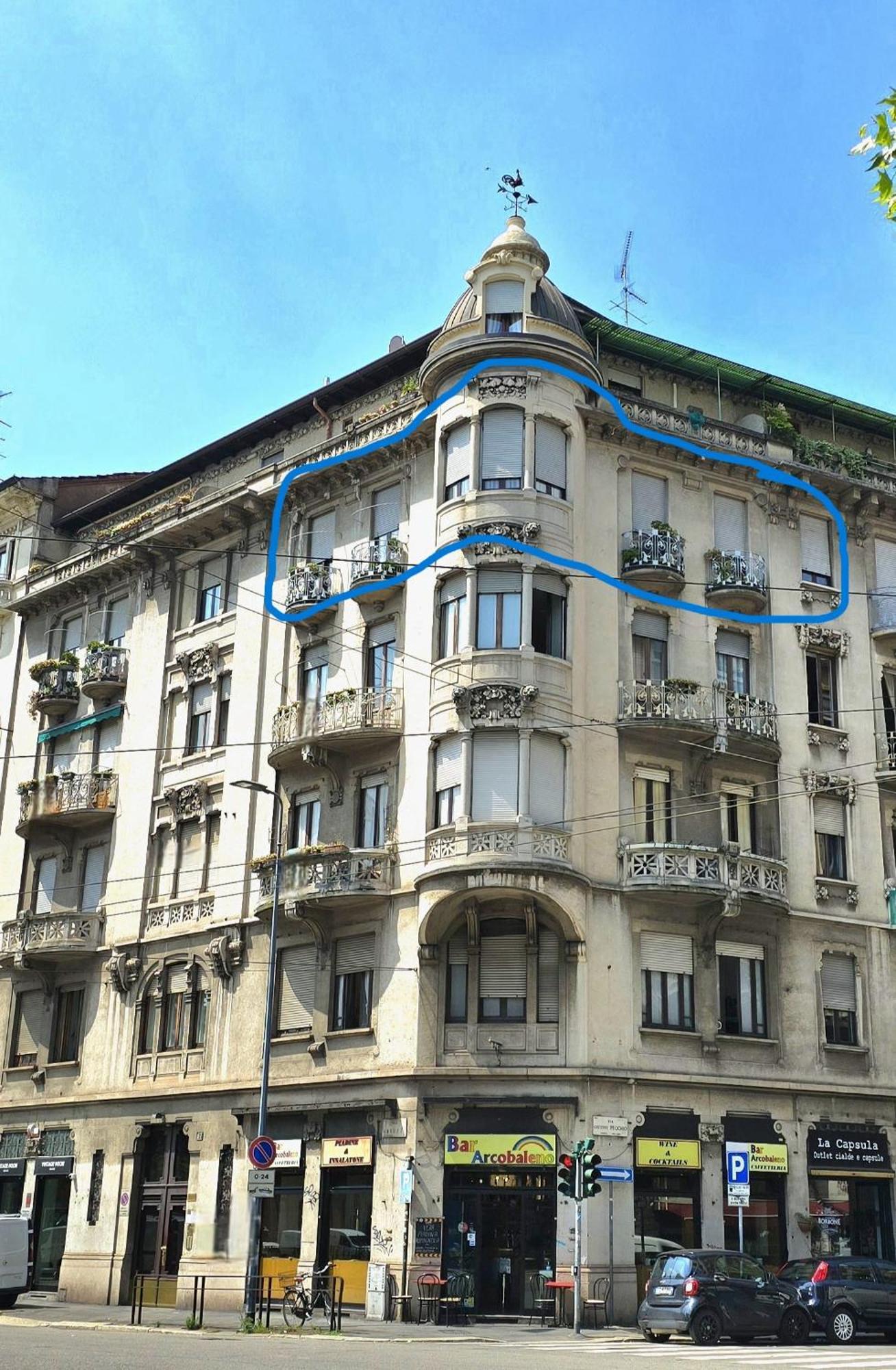 Homegallery - Elegante Appartamento Milanese Екстериор снимка